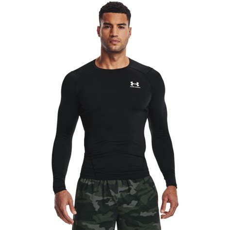 Tricou De Compresie Hg Armour Comp Ls Black Under Armour Gymbeamro