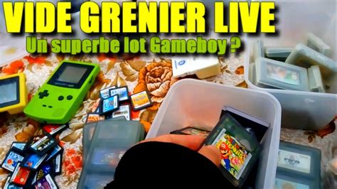 VIDE GRENIER LIVE DU RETRO SPECIAL NINTENDO 17 10 2018 YouTube