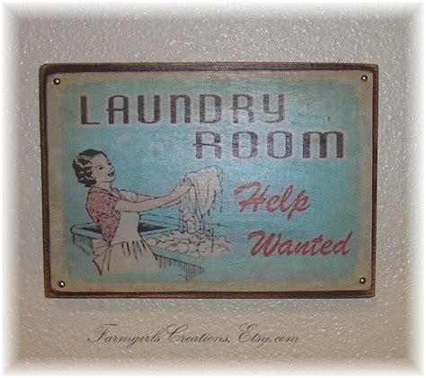 Vintage Style Laundry Room Sign Made To By Farmgirlscreations 10 00