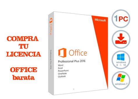 Licencia Microsoft Office Pro Barata Precio Recomendado