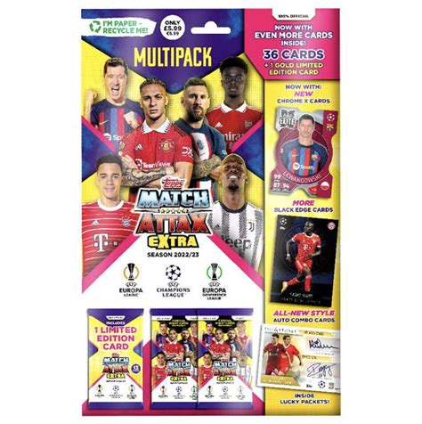 Topps Champions League Match Attax Extra 202223 Multipack Prasa