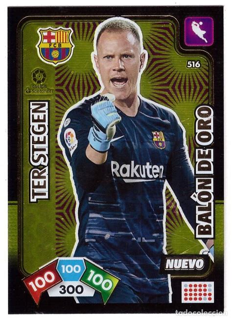 Nuevo Balon De Oro Ter Stegen Cromo Del Albu Vendido En Subasta