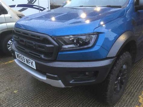 Ford Ranger MK6 2016 ON Headlight Covers BLACK Double Cab