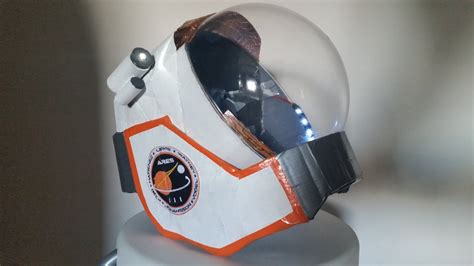 Diy Scratch Built Mark Watney The Martian Astronaut Space Helmet An