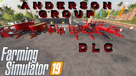 Anderson Group DLC Farming Simulator 19 Prezentacja Poradnik YouTube