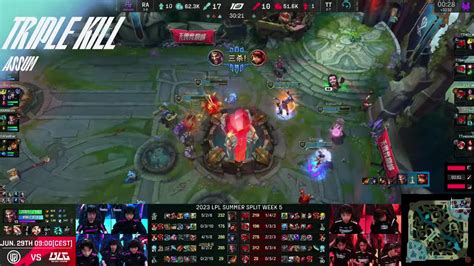 Thundertalk Gaming Vs Rare Atom Lpl Summer Week Post