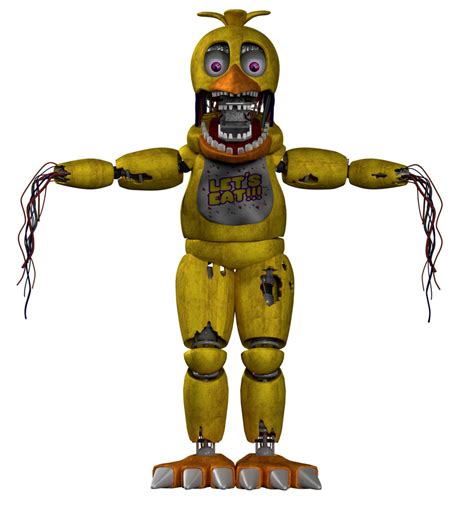 Withered Chica V3 By A1234agamer On Deviantart
