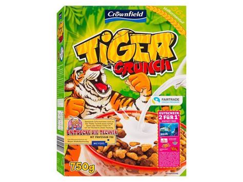 Crownfield Tiger Crunch Von Lidl Hier Angebot Ansehen Fettarme