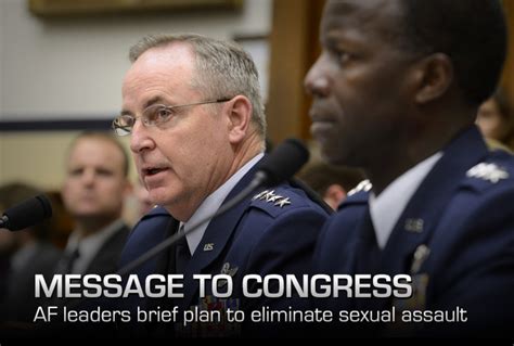 Air Force Officials Aim To Eliminate Sexual Assault Air Force Article Display