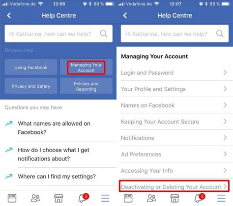 How To Delete Account Facebook Simon Campbell