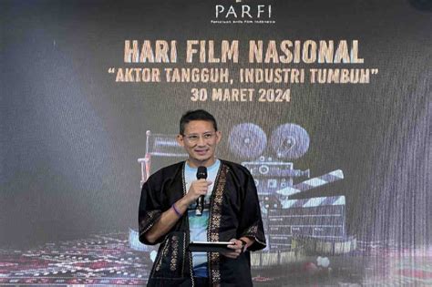 Menparekraf Ingin Industri Film Tingkatkan Ekonomi Kreatif Bangsa