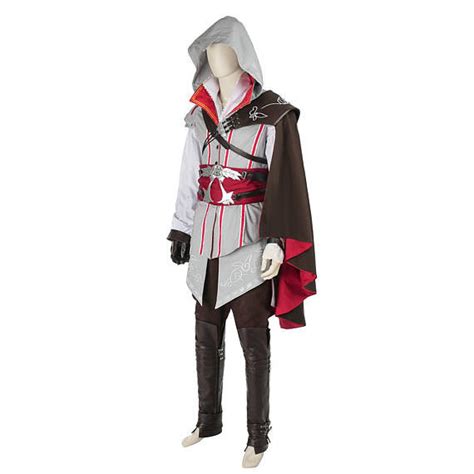 Assassins Creed Ezio Auditore Da Firenze Cosplay Costume Costume