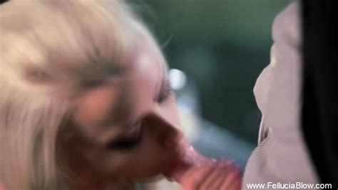 Horny And Hot Blonde Woman Sucking His Cock So Nice