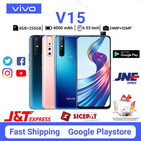 Jual VIVO V15 RAM 8 256GB 32MP Depan 24MP Kamera Belakang Layar 6 53