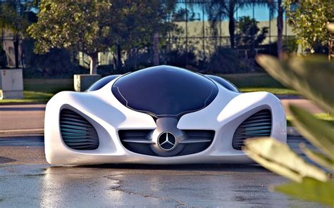 Mercedes Benz Wallpaper In White Colour Concept Car