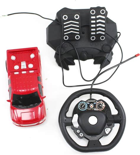 124 Scale High Performance Rc Sports Car With Steering Wheel And Foot