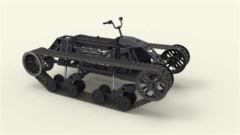 3D Model Vehicle Track - TurboSquid 1599889