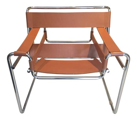 Wassily Chair In Cognac Leather Chairish