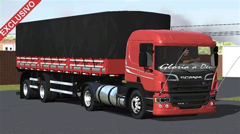 Skin Scania P Faixa Streamline Qualificado Exclusivo Skins