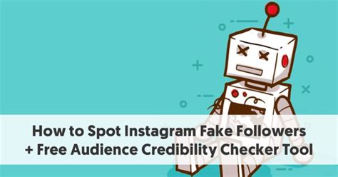 How To Spot Fake Instagram Followers Free Instagram Audit Tool