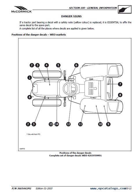 McCormick GX40 GX45 GX50 Tractors Repair Manual PDF