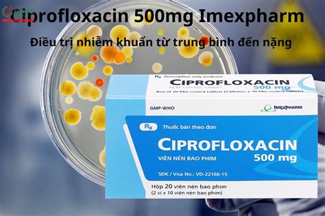 Thu C Ciprofloxacin Mg Imexpharm Tr Nhi M Khu N Ng H H P