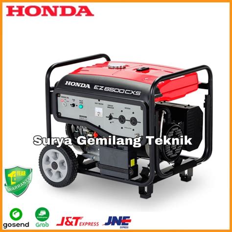 Jual HONDA EZ 6500 CXS Mesin Genset Bensin Generator Gasoline EZ6500CXS