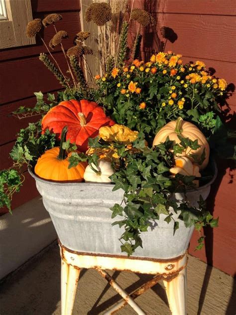 Fall Porch Fall Garden Decor Fall Outdoor Decor Fall Decor Fall