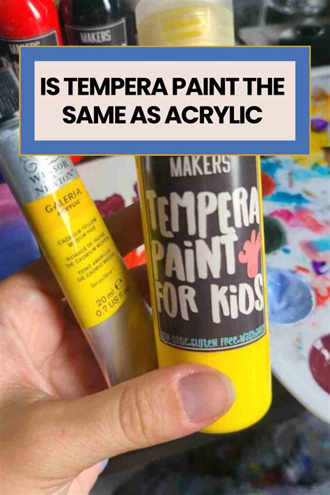 Best 12 Tempera Paint Vs Acrylic Whats The Difference And Which Is