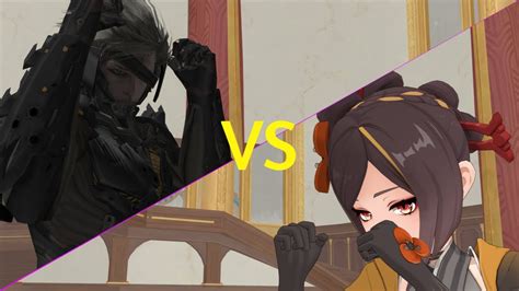 Raiden Mgr Vs Chiori Mmd Mgr Genshin Youtube