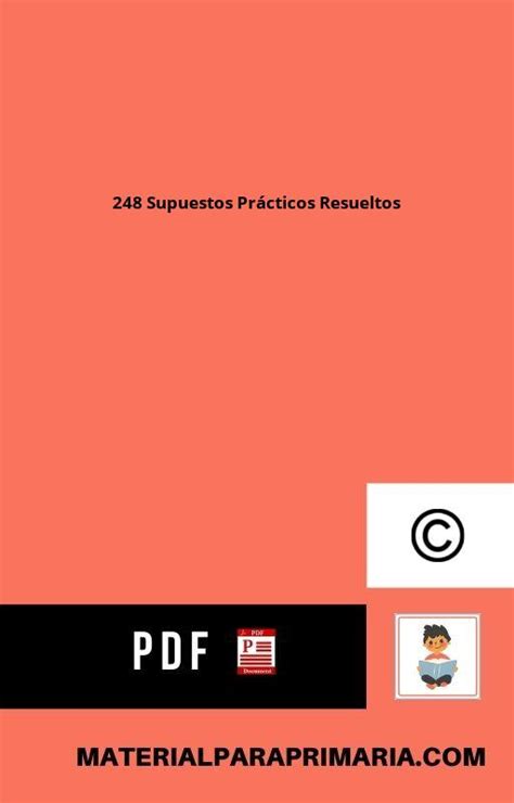 248 Supuestos Prácticos Resueltos PDF Primaria 2025