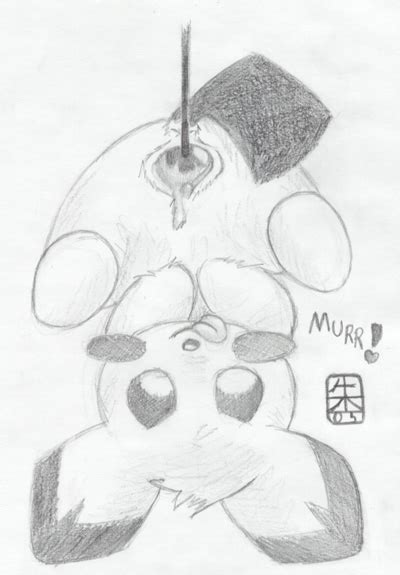 Rule 34 Chu Dangling Female Feral Monochrome Nintendo Pichu Pokemon