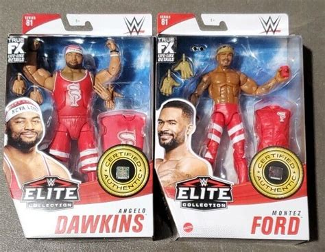 Wwe Angelo Dawkins Montez Ford Street Profits Elite Series Figures