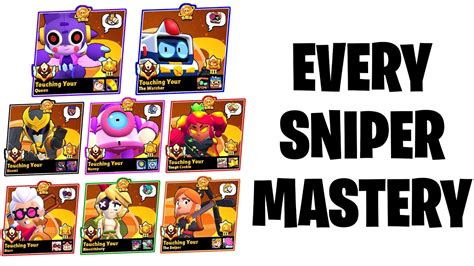 This Is How I Mastered EVERY Sniper In Brawl Stars YouTube