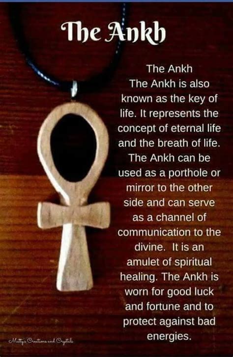 Ankh The Ankh Is An Ancient Egyptian Hieroglyphic Symbol That Was Most