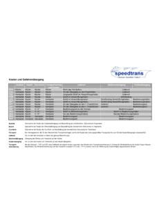 Kosten Und Gefahren Bergang Speedtrans Kosten Und Gefahren