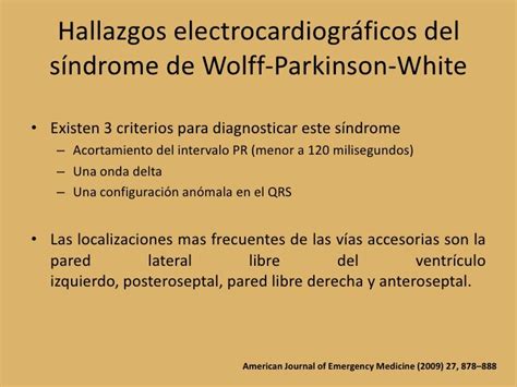 Sindrome De Wolff Parkinson White