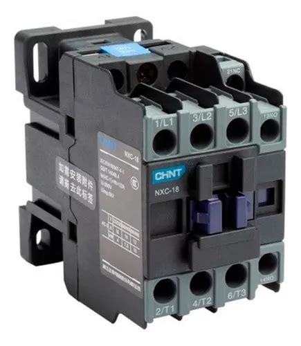 Contactor Trif Sico Chint V A Polos Aux Na Nc