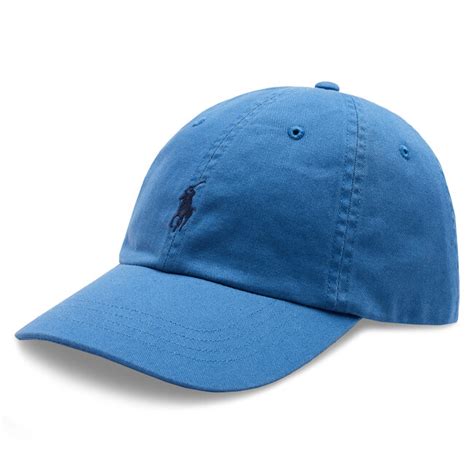 Cappellino Polo Ralph Lauren 211912843014 Blue Cappelli Con Visiera