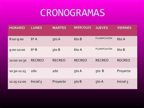 Ppt Cronogramas Ppt