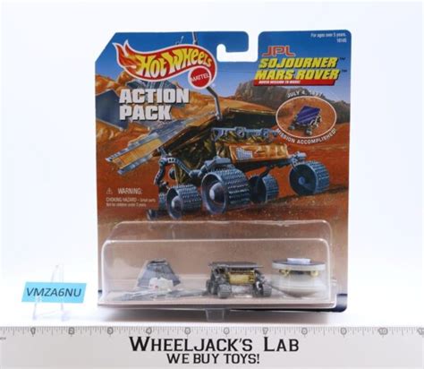 Sojourner Mars Rover Hot Wheels Action Pack Mattel NEW SEALED Wheeljack S Lab