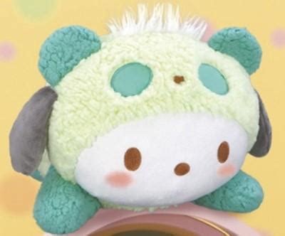 Toreba Japan Authentic Sanrio Characters Pretend Panda Green Bear Soft