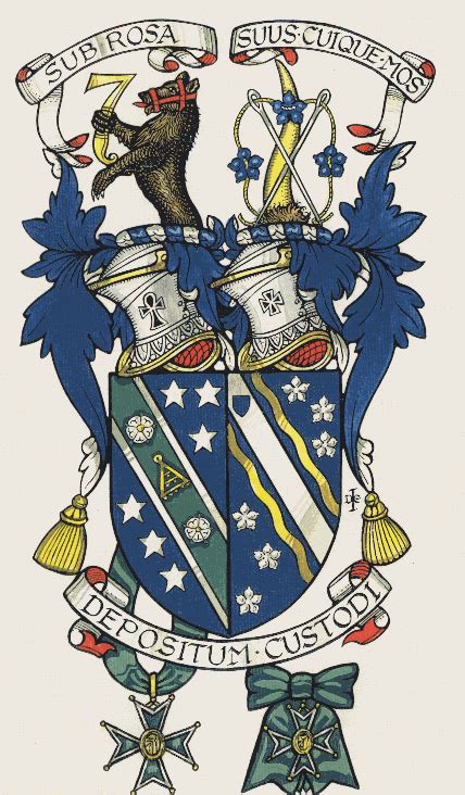 The Heraldry Society Saint Lazarus Knighthood Illuminated Letters