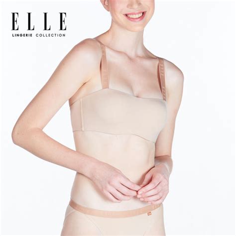 ELLE lingerie ยกทรงรปแบบ MOULDED มโครงเสรมฟองนำ LB8577 Lazada co th