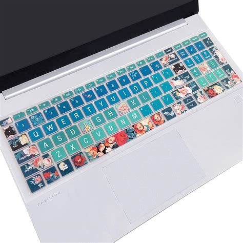 Amazon WSLUCKO Silicone Keyboard Cover Skin For 15 6 HP Pavilion