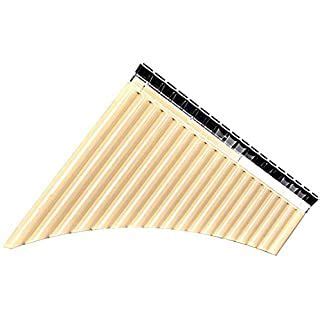 Mr Power Pan Flute 18 Pipes C Key Panpipe Music Wind Instrument Bag