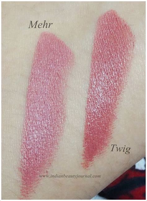 Let S Compare MAC Twig Vs MAC Mehr Lipsticks