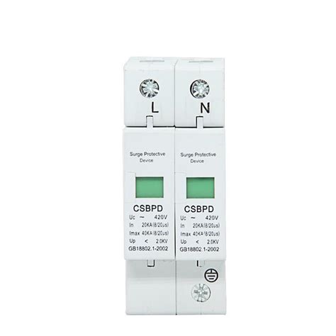 Spd Ac 20ka Surge Protection Device Protector China Surge Protective Device And Spd