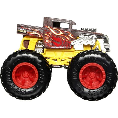 Mattel Hot Wheels Monster Trucks Color Shifters Bone Shaker Vehicle Hgx Hgx Toys Shop Gr