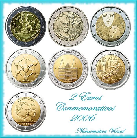 Todas Las Monedas De 2 Euros Conmemorativas 2006 Numismatica Visual